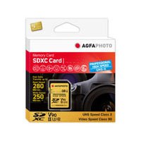 AgfaPhoto 10622 - 128 GB - MicroSDXC - Classe 10 - UHS-II - 280 MB/s - 250 MB/s
