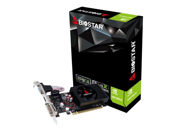 Biostar VN7313THX1 - GeForce GT 730 - 2 GB - GDDR3 - 128 bit - 2560 x 1600 Pixel - PCI Express 2.0