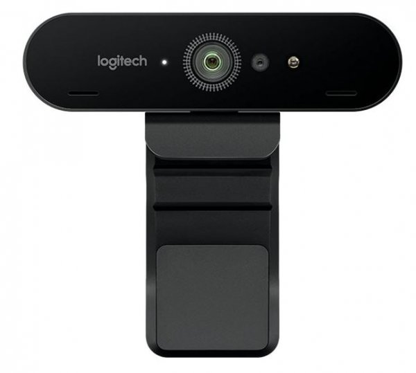 Logitech BRIO 4K Ultra HD Pro webcam con HDR Zoom 5X Streaming per Skype, Zoom, Teams, Windows Hello
