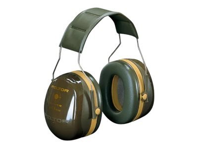 3M Bulls Eye III - Adulto - Verde - Schiuma - A Padiglione - 35 dB