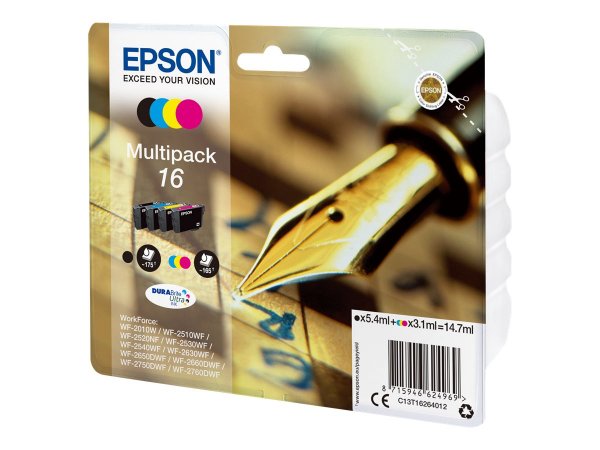 Epson Pen and crossword Multipack Penna e cruciverba 4 colori Inchiostri DURABrite Ultra 16 - Resa s