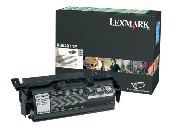 Lexmark X654X11E - 36000 pagine - Nero
