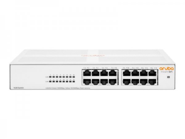 HPE Instant On 1430 16G - Non gestito - L2 - Gigabit Ethernet (10/100/1000) - Full duplex - Montaggi