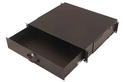 DIGITUS Cassetto per tastiera per armadi di rete e server - Nero - 25 kg - Turchia - 48,3 cm (19") -