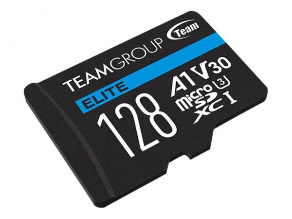 Team Group ELITE - 128 GB - MicroSDXC - UHS-I - 90 MB/s - 45 MB/s - Class 3 (U3)
