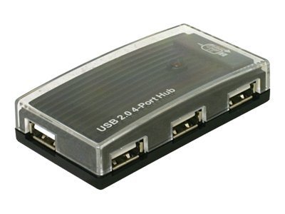 Delock HUB USB 2.0 external 4 port - 480 Mbit/s - Windows 98SE/2000/XP/XP-64/Server 2003 - Linux Ker