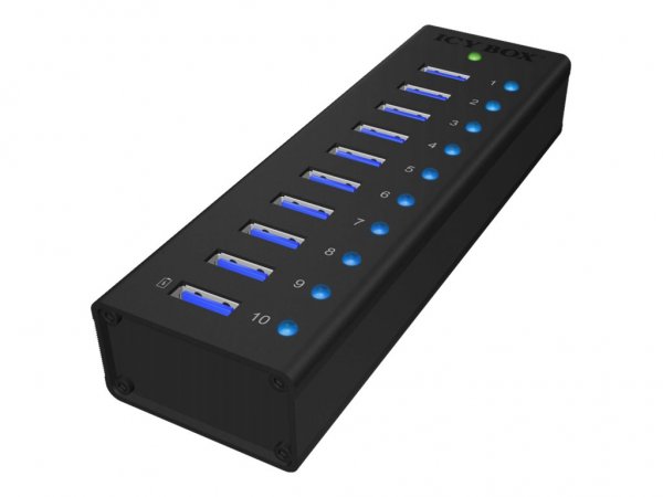 ICY BOX IB-AC6110 - USB 3.2 Gen 1 (3.1 Gen 1) Type-B - USB 3.2 Gen 1 (3.1 Gen 1) Type-A - 5000 Mbit/