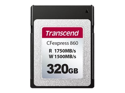 Transcend 320GB CFExpress Card 2.0 SLC mode - CF Express Typ B