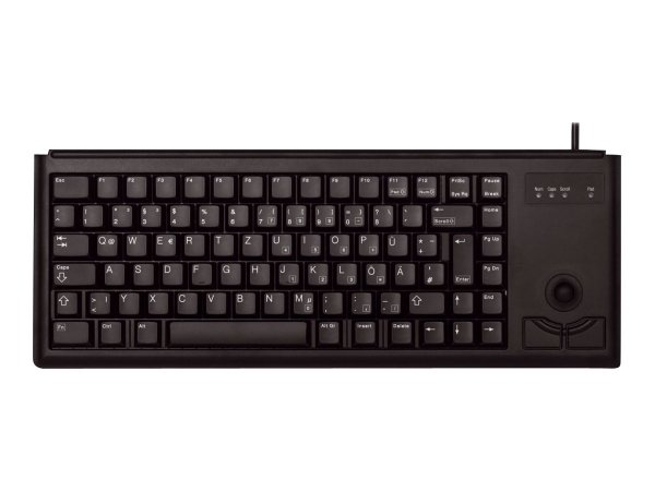 Cherry Slim Line Compact-Keyboard G84-4400 - Tastiera - 84 tasti QWERTY - Nero