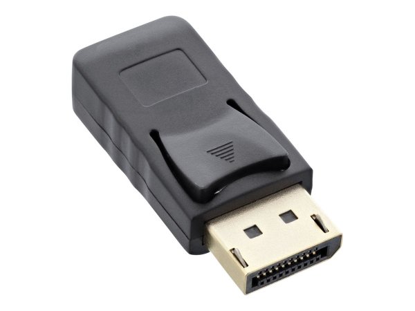 InLine DisplayPort adapter - DisplayPort (M) locking to Mini DisplayPort (F)