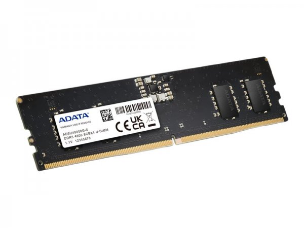 ADATA AD5U48008G-S - 8 GB - 1 x 8 GB - DDR5 - 4800 MHz - 288-pin DIMM