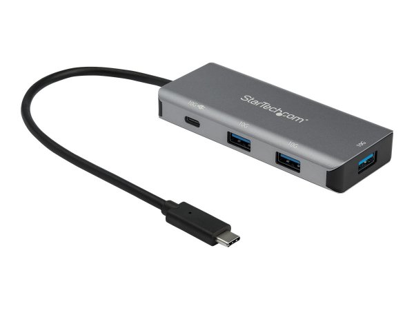 StarTech.com Hub USB-C a 4 porte con Power Delivery- 10 Gbps - 3 USB-A e 1 USB-C - USB 3.2 Gen 2 (3.