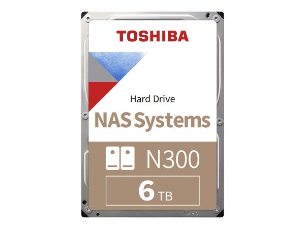 Toshiba N300 - 3.5" - 6000 GB - 7200 Giri/min