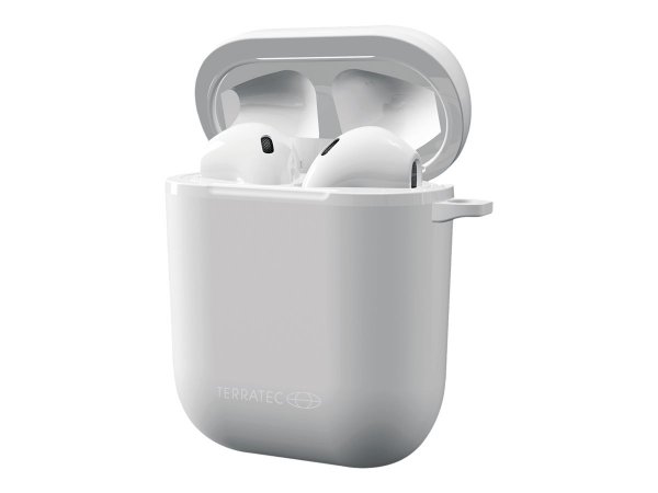 TerraTec ADD Case - Custodia - Apple - AirPods - Policarbonato - Bianco - 50 mm