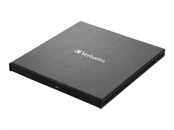 Verbatim 43889 - Nero - Vassoio - Desktop/Notebook - Blu-Ray RW - USB 3.1 Gen 1 - BD - BD-R - BD-R D