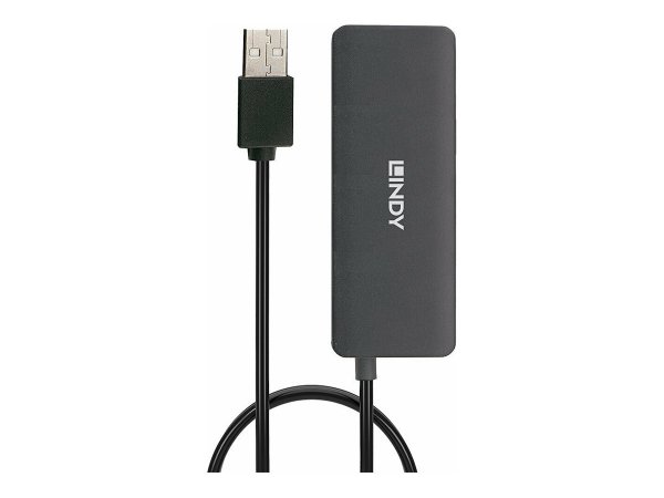 Lindy USB 2.0 Hub 4 Port ohne Netzteil - Corsa - 0,48 Gbps