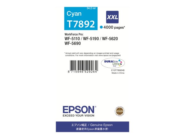 Epson Tanica Ciano - Resa extra elevata (super) - 1 pz