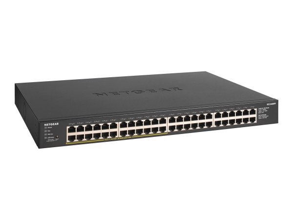 Netgear GS348PP - Non gestito - Gigabit Ethernet (10/100/1000) - Full duplex - Supporto Power over E