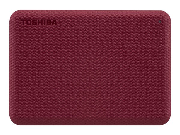 Toshiba Canvio Advance - 2000 GB - 2.5" - 2.0/3.2 Gen 1 (3.1 Gen 1) - Rosso