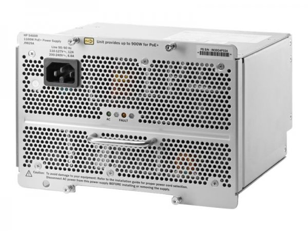 HPE J9829A - Alimentazione elettrica - Aruba 5400R zl2 - 1100 W - 110 - 240 V - 50/60 Hz - 189,2 mm