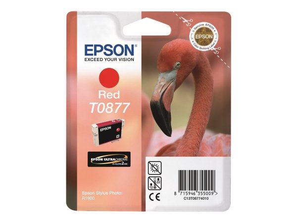 Epson Flamingo Cartuccia Rosso - Inchiostro a base di pigmento - 11,4 ml - 1 pz