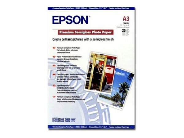Epson Premium - Semi-glossy - A3 (297 x 420 mm)