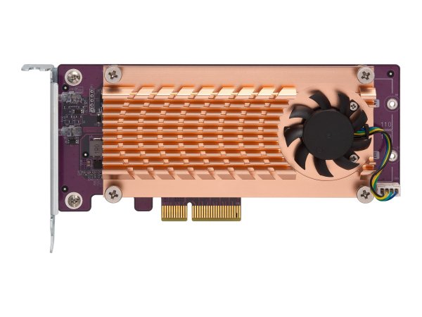 QNAP QM2-4P-384 - PCIe - PCIe - PCIe 3.0 - Attivo - 1 ventola(e) - 68,9 mm