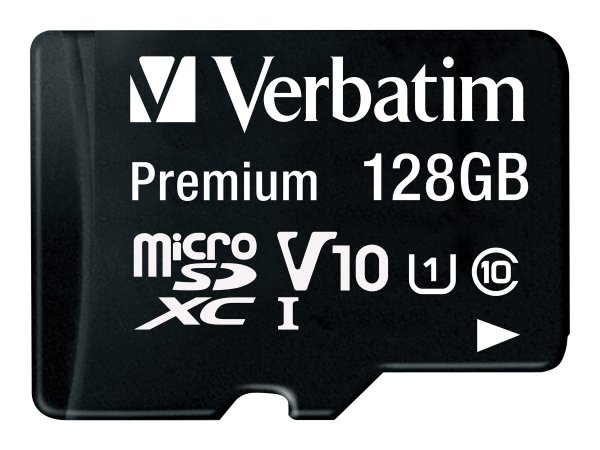 Verbatim Premium - 128 GB - MicroSDXC - Classe 10 - UHS-I - 45 MB/s - 10 MB/s