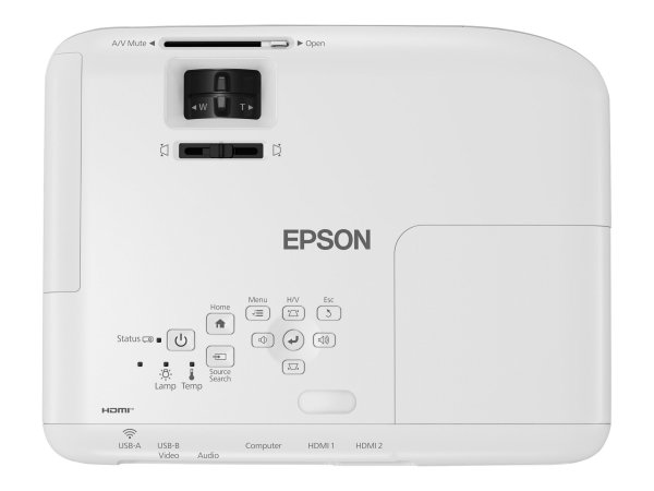 Epson EB-FH06 - 3500 ANSI lumen - 3LCD - 1080p (1920x1080) - 16000:1 - 16:9 - 1,62 - 1,95 m