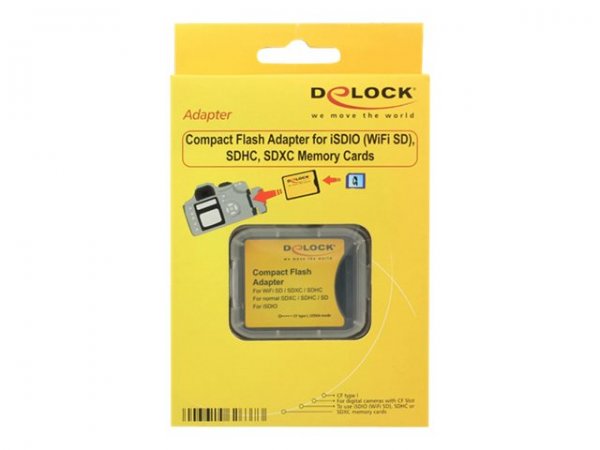 Delock Card adapter (SD, SDHC, SDXC)