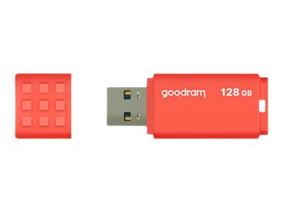 GoodRam UME3 - 128 GB - USB tipo A - 3.2 Gen 1 (3.1 Gen 1) - 60 MB/s - Cuffia - Arancione