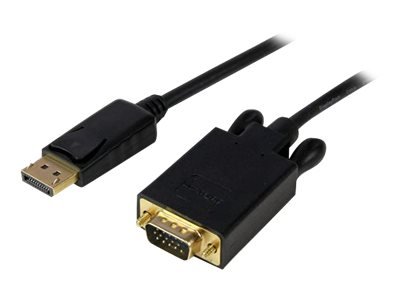 StarTech.com Cavo da DisplayPort a VGA da 1 m - Cavo adattatore da DisplayPort a VGA attivo - Video