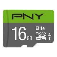 PNY Elite microSDHC 16GB - 16 GB - MicroSDHC - Classe 10 - UHS-I - Class 1 (U1)