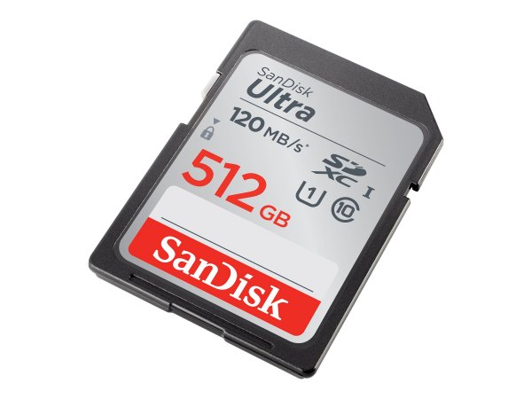 SanDisk Ultra - 512 GB - SDXC - Classe 10 - UHS-I - 150 MB/s - Class 1 (U1)