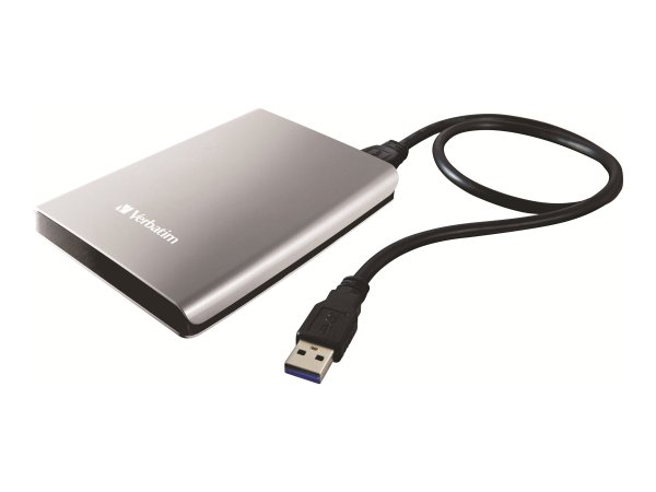 Verbatim Disco rigido portatile Store 'n' Go USB 3.0 da 1 TB Argento - 1000 GB - 2.5" - 3.2 Gen 1 (3