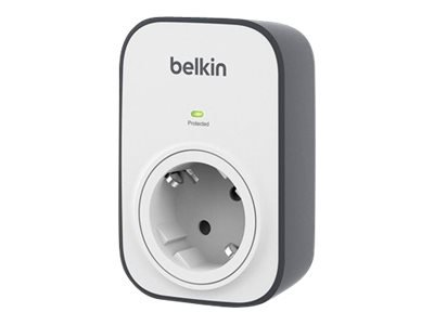 Belkin BSV102vf - 306 J - 1 presa(e) AC - Nero - Bianco