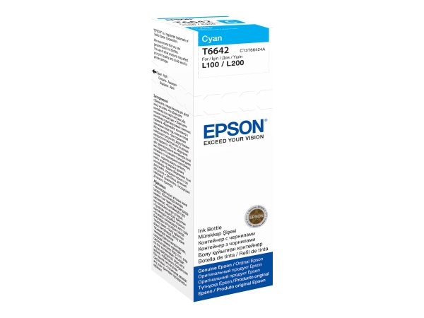 Epson T6642 - 1 pz - Cartuccia di inchiostro Originale - Ciano - 70 ml