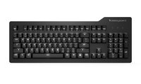 daskeyboard Prime 13 Tastatur US Layout MX-Brown weiße LED - schwarz - Tastatur - Braun