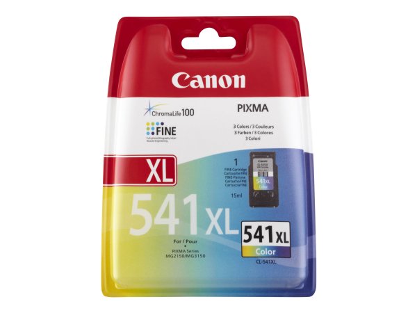 Canon CL-541XL - Resa elevata (XL) - 15 ml - 400 pagine - 1 pz - Confezione singola