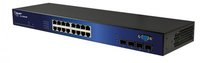 ALLNET ALL-SG8420M - Gestito - L2 - Gigabit Ethernet (10/100/1000) - Full duplex - Montaggio rack -