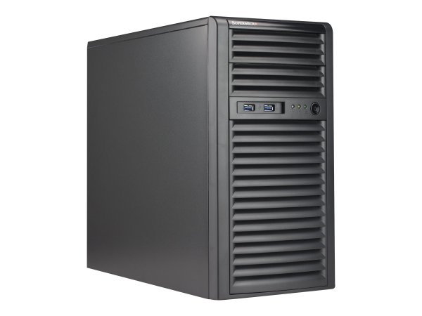 Supermicro CSE-731I-404B - Mini Tower - Server - Nero - micro ATX - HDD - Rete - Potenza - Sistema -