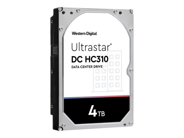 WD WESTERN DIGITAL Ultrastar DC HC310 HUS726T4TALE6L4 3.5" 4000 GB 7200 Giri/min HDD 4 TB interno
