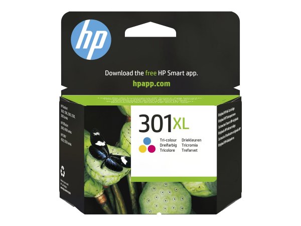 HP DeskJet 301XL - Cartuccia di inchiostro Originale - Cartuccia 3 / 4 colori, Ciano, Magenta, Giall