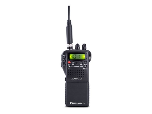 Midland C1267 - Radio mobile professionale (PMR) - 40 canali - 26.565 - 27.99125 MHz - AA - 70 mm -