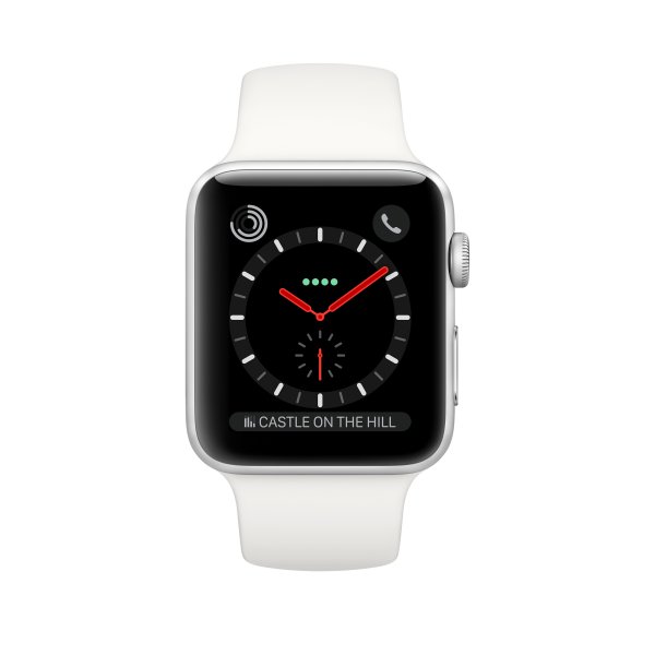 Apple Watch Watch Series 3 - OLED - Touchscreen - GPS - Handy - 52,8 g - Edelstahl