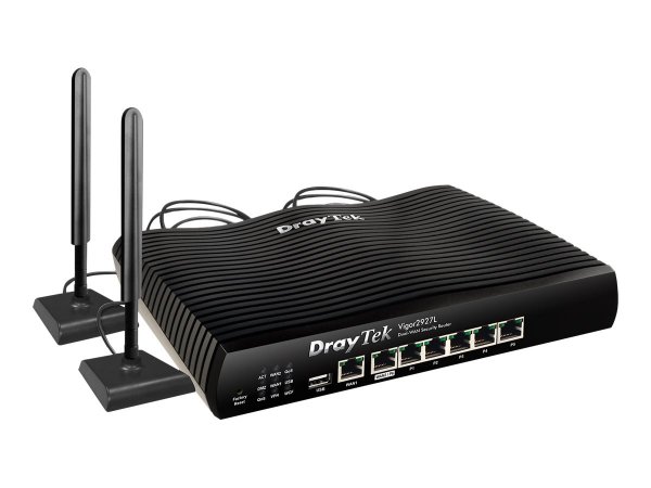 Draytek Vigor 2927L - Collegamento ethernet LAN - 4G - Nero - Router da tavolo