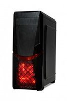 iBOX ORCUS X14 - Midi Tower - PC - Nero - ATX,ITX - Rosso - Fondo
