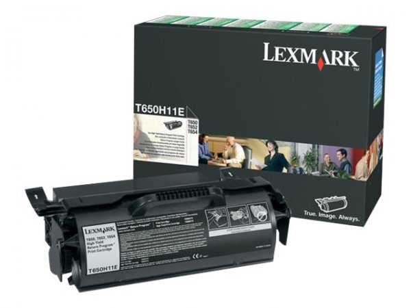Lexmark Toner T650H11E schwarz für T650 T652 - Originale - Ricarica