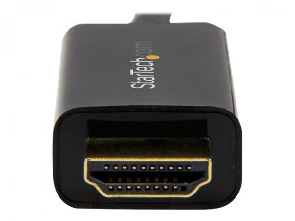 StarTech.com DisplayPort auf HDMI Kabel - 3m - DP zu HDMI Adapter mit Kabel - Ultra HD 4K 30Hz - St/