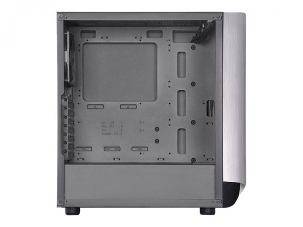 SilverStone SETA A1 - Midi Tower - PC - Nero - Argento - ATX - micro ATX - Mini-ITX - Alluminio - Ac